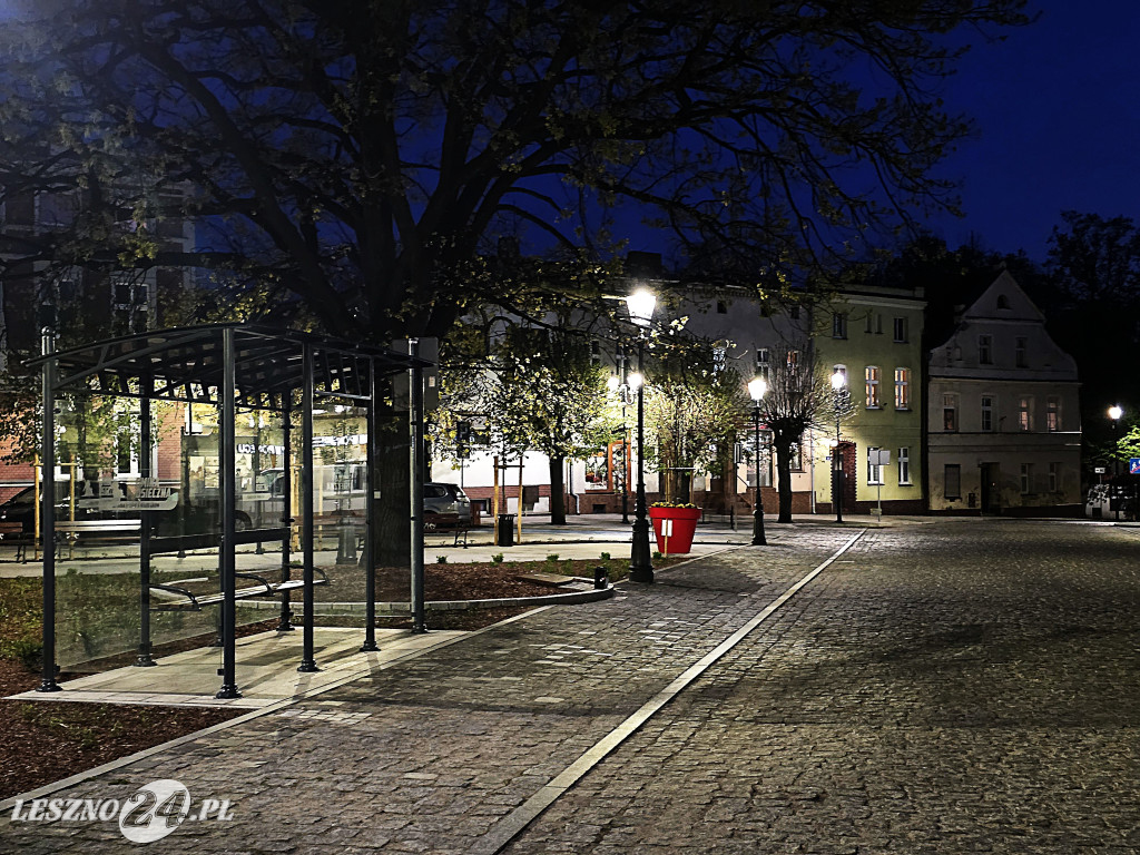 Fontanna na Rynku w Osiecznej