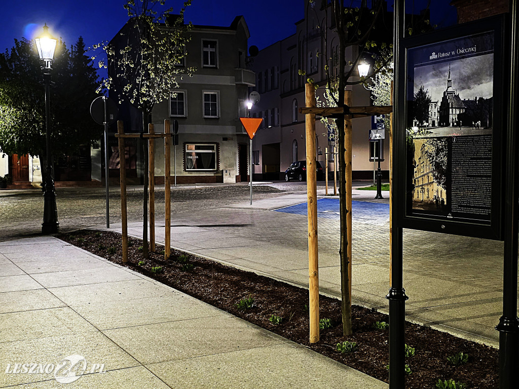 Fontanna na Rynku w Osiecznej