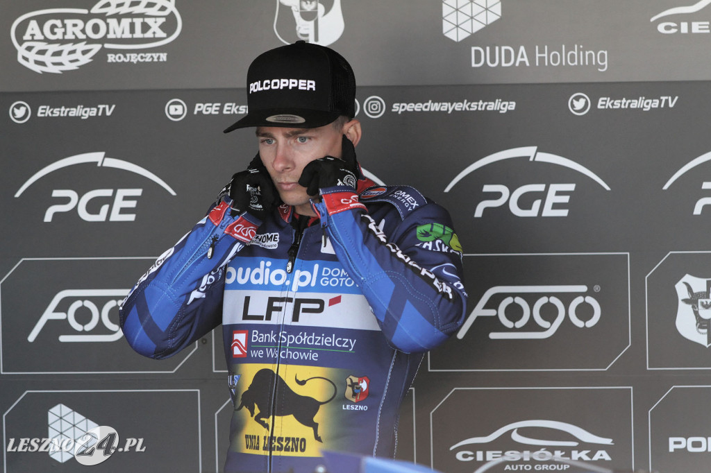 Trudny mecz żużlowców Fogo Unii Leszno