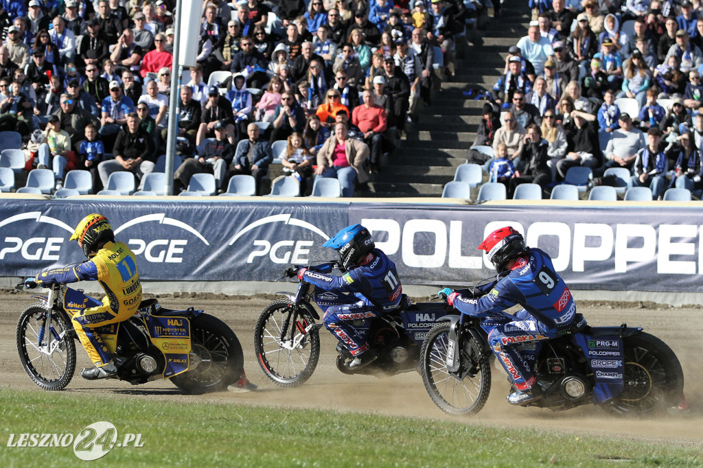 Trudny mecz żużlowców Fogo Unii Leszno