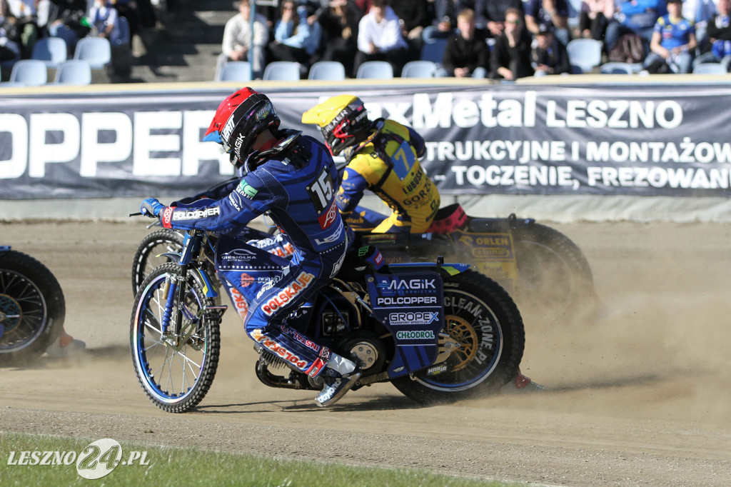 Trudny mecz żużlowców Fogo Unii Leszno