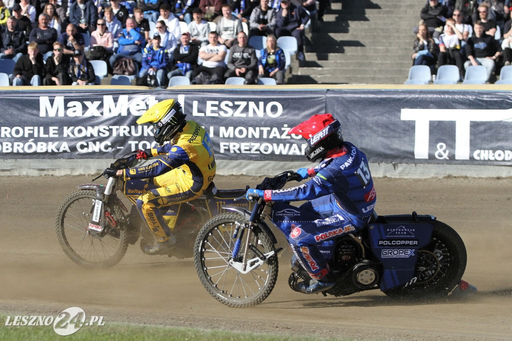 Trudny mecz żużlowców Fogo Unii Leszno