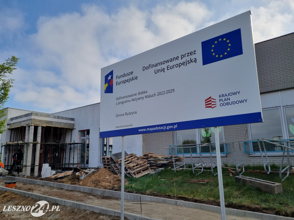 Budowa Żłobka Miejskiego w Rydzynie
