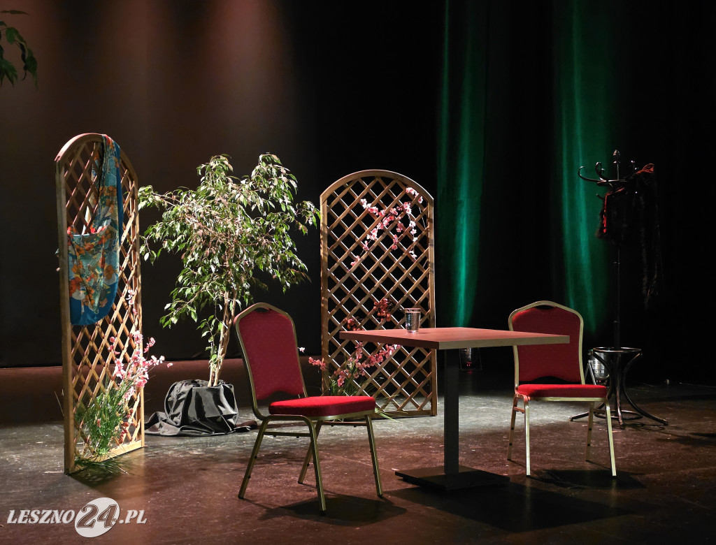 Anna Seniuk w Teatrze Miejskim w Lesznie