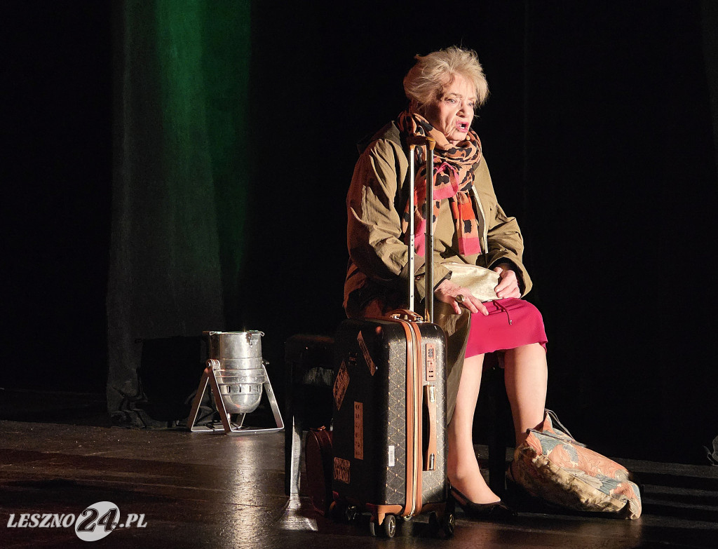 Anna Seniuk w Teatrze Miejskim w Lesznie