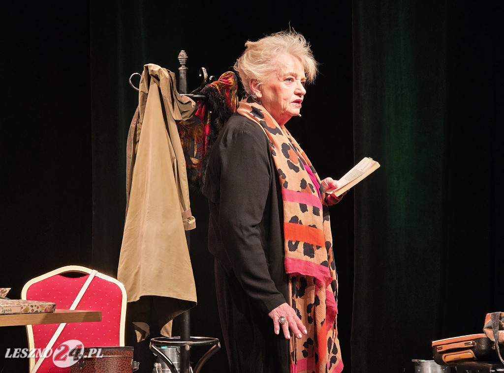 Anna Seniuk w Teatrze Miejskim w Lesznie