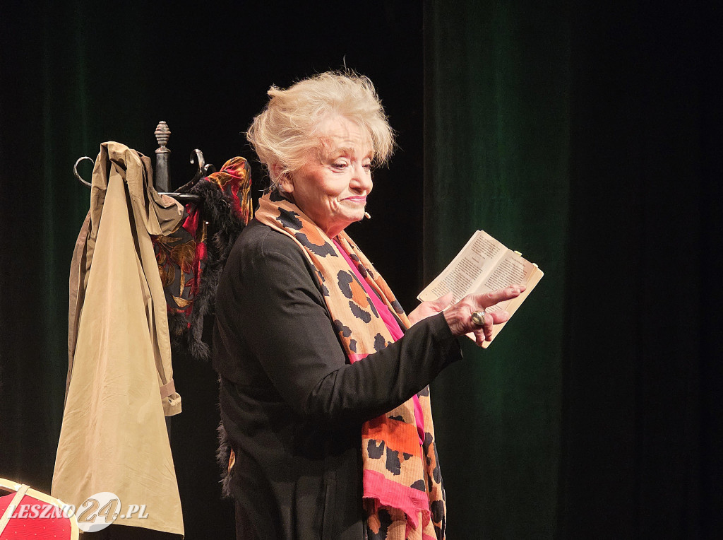 Anna Seniuk w Teatrze Miejskim w Lesznie