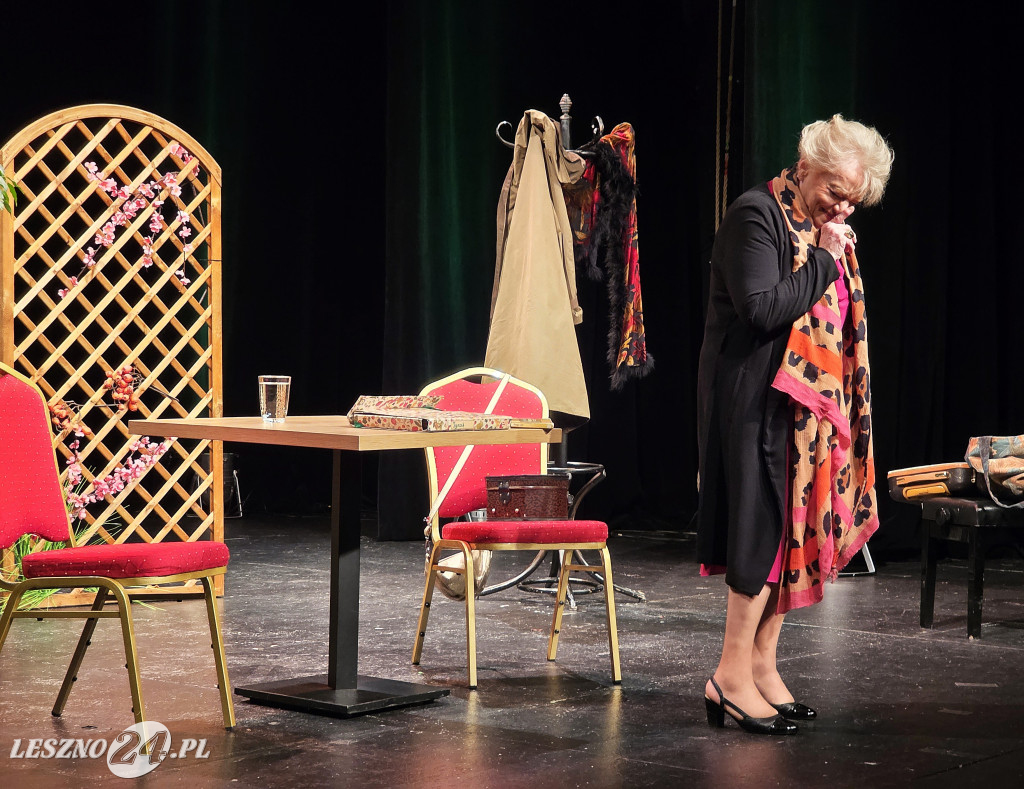 Anna Seniuk w Teatrze Miejskim w Lesznie