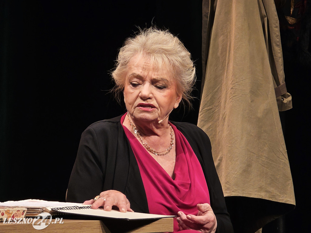 Anna Seniuk w Teatrze Miejskim w Lesznie