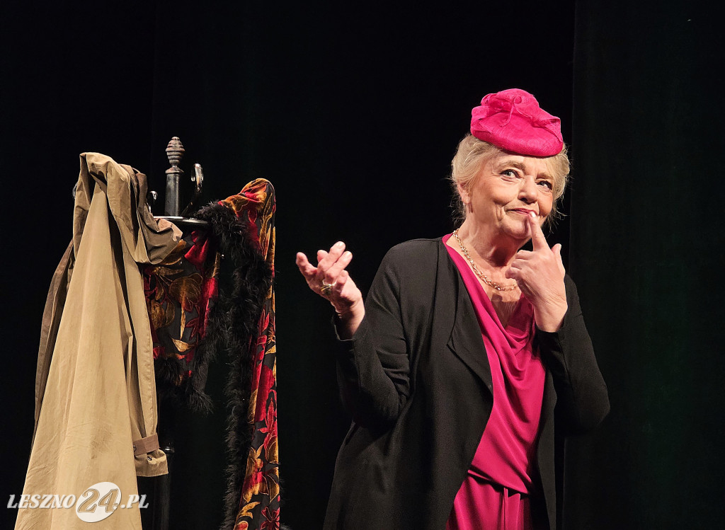 Anna Seniuk w Teatrze Miejskim w Lesznie
