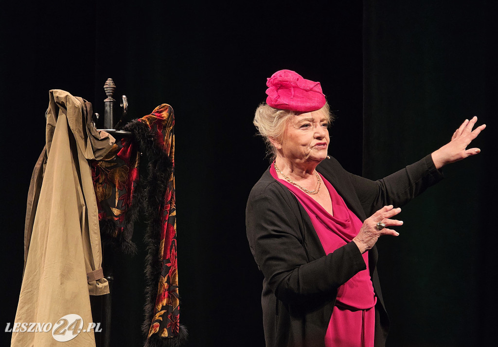Anna Seniuk w Teatrze Miejskim w Lesznie