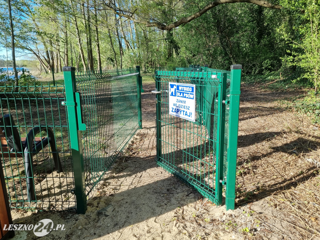 Plaża z wybiegiem dla psów w Boszkowie