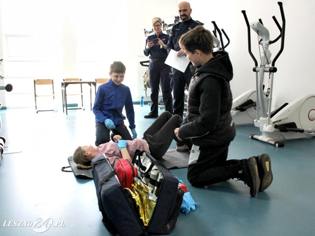 Uczniowie rywalizują w turnieju bezpieczeństwa