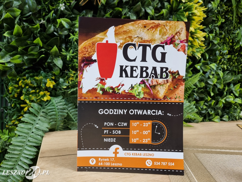 CTG Kebab Leszno Rynek 17 zaprasza