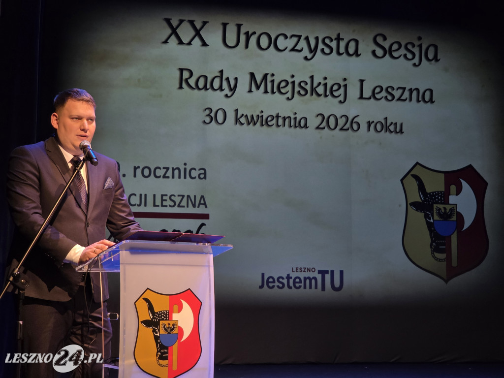 Nadzwyczajna sesja Rady Miejskiej Leszna