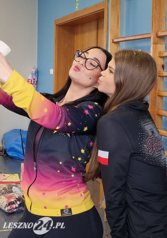 Powitanie Amelii Łysiak w Rydzynie