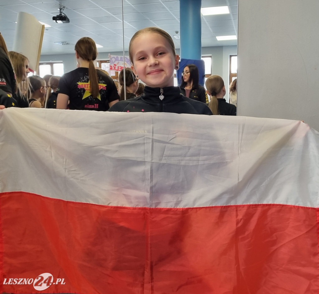Powitanie Amelii Łysiak w Rydzynie