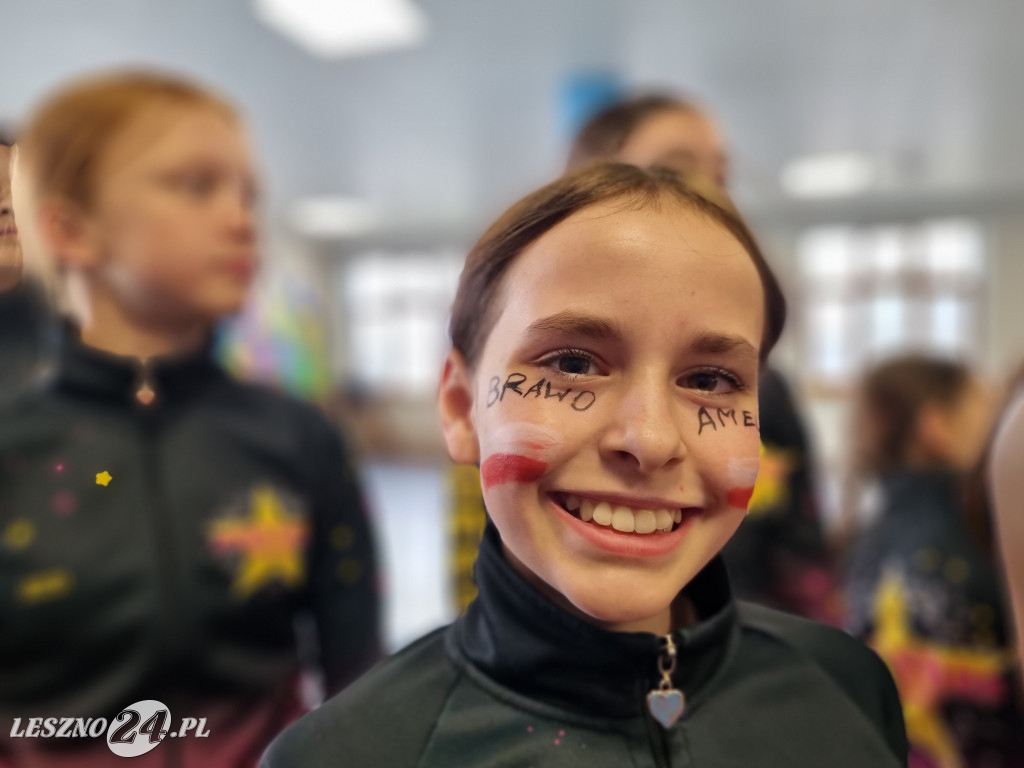 Powitanie Amelii Łysiak w Rydzynie