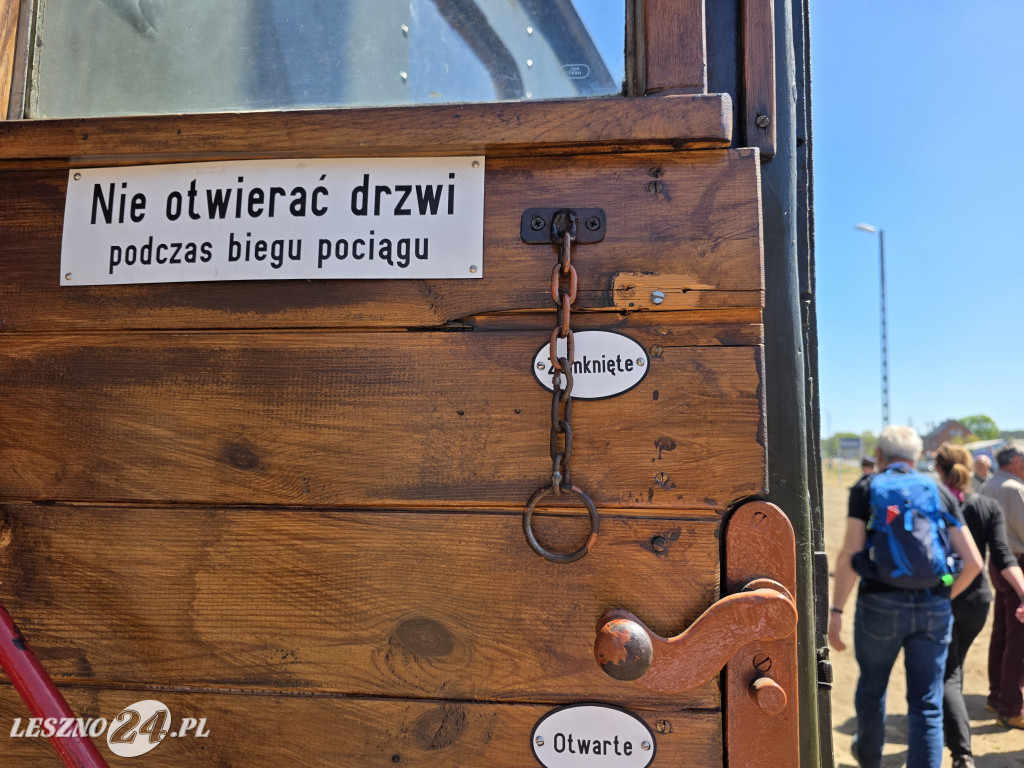 Potężna lokomotywa na stacji we Włoszakowicach