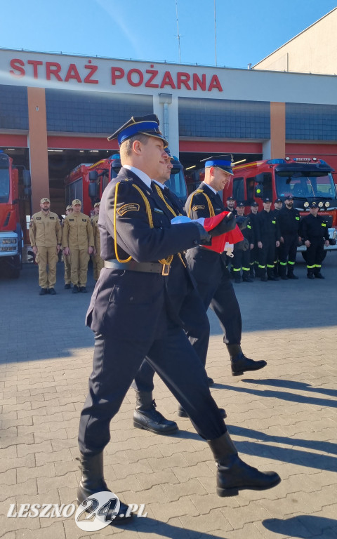 Dzień Flagi w KM PSP Leszno