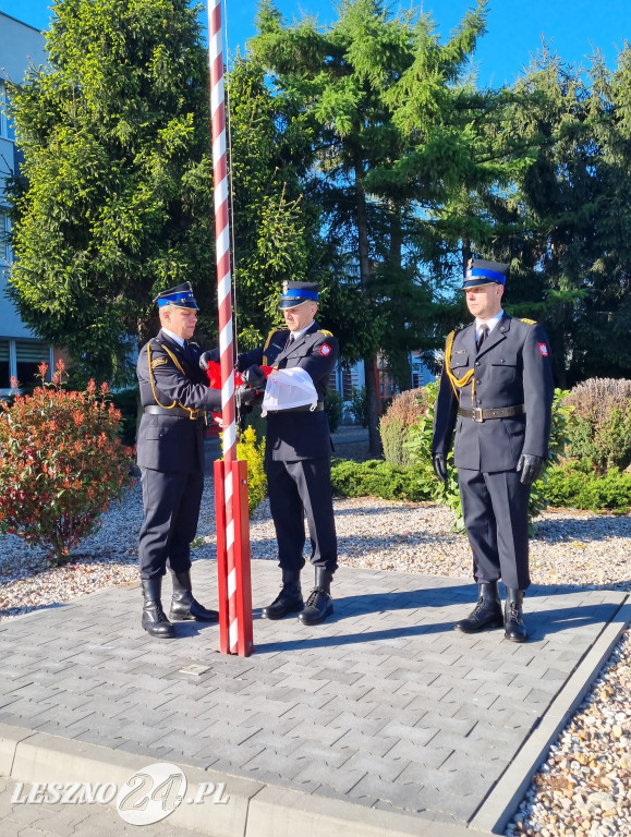 Dzień Flagi w KM PSP Leszno
