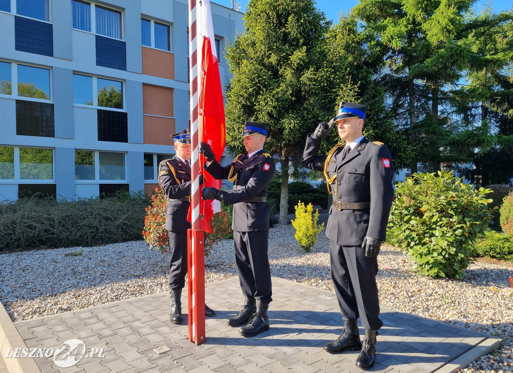 Dzień Flagi w KM PSP Leszno