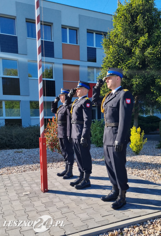 Dzień Flagi w KM PSP Leszno