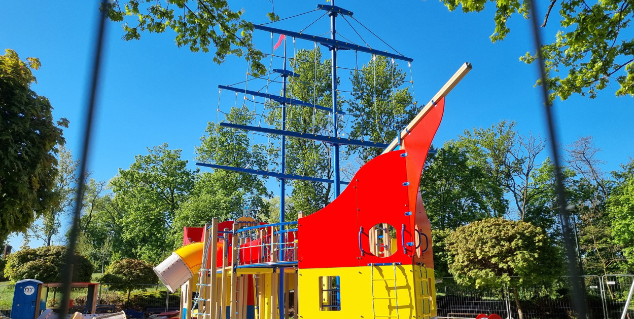 Plac zabaw w Parku 1000-lecia