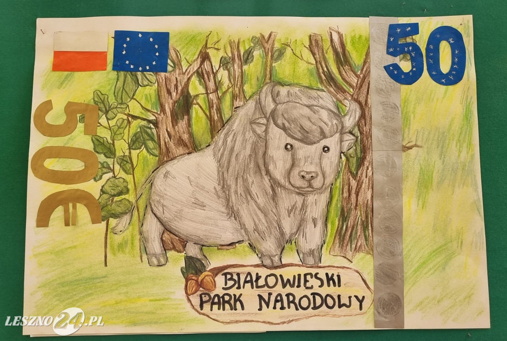 Konkurs w SP 7 Polskie euro
