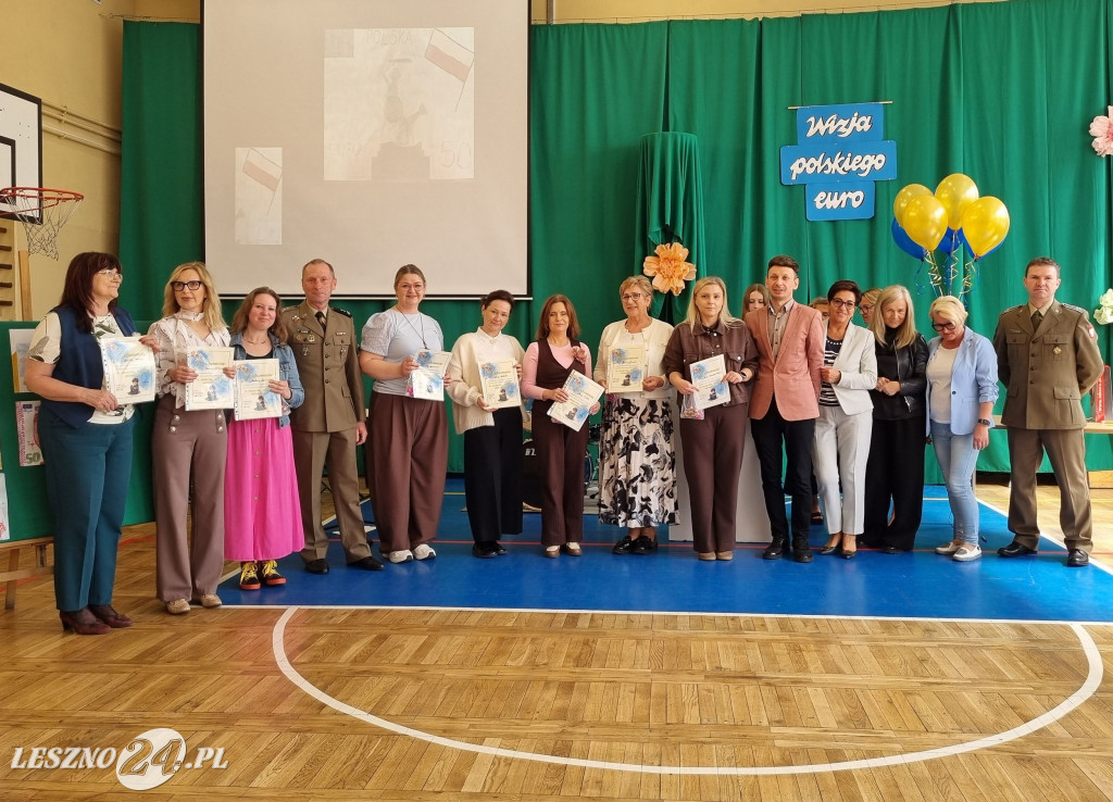 Konkurs w SP 7 Polskie euro