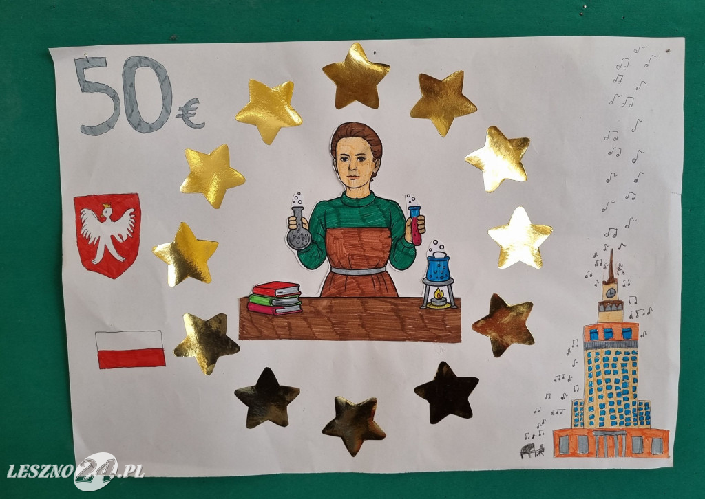 Konkurs w SP 7 Polskie euro