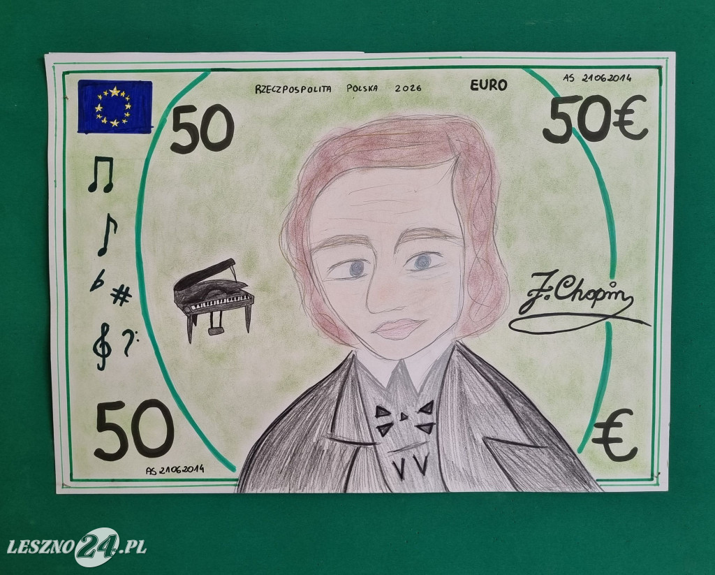 Konkurs w SP 7 Polskie euro