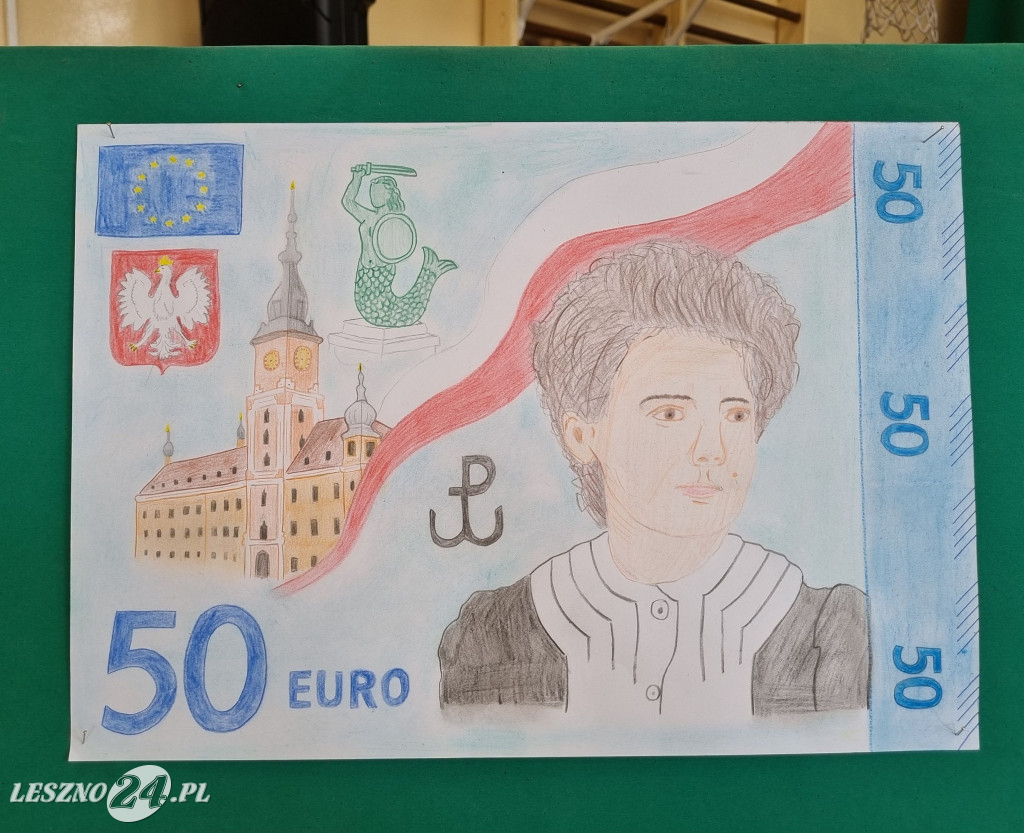 Konkurs w SP 7 Polskie euro
