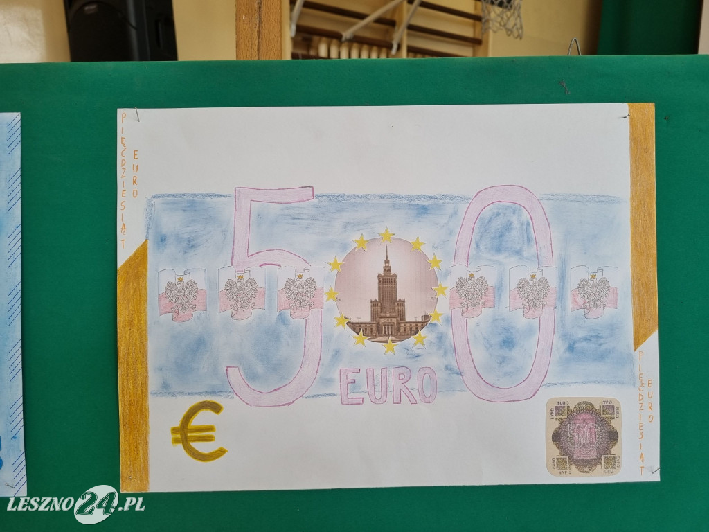 Konkurs w SP 7 Polskie euro