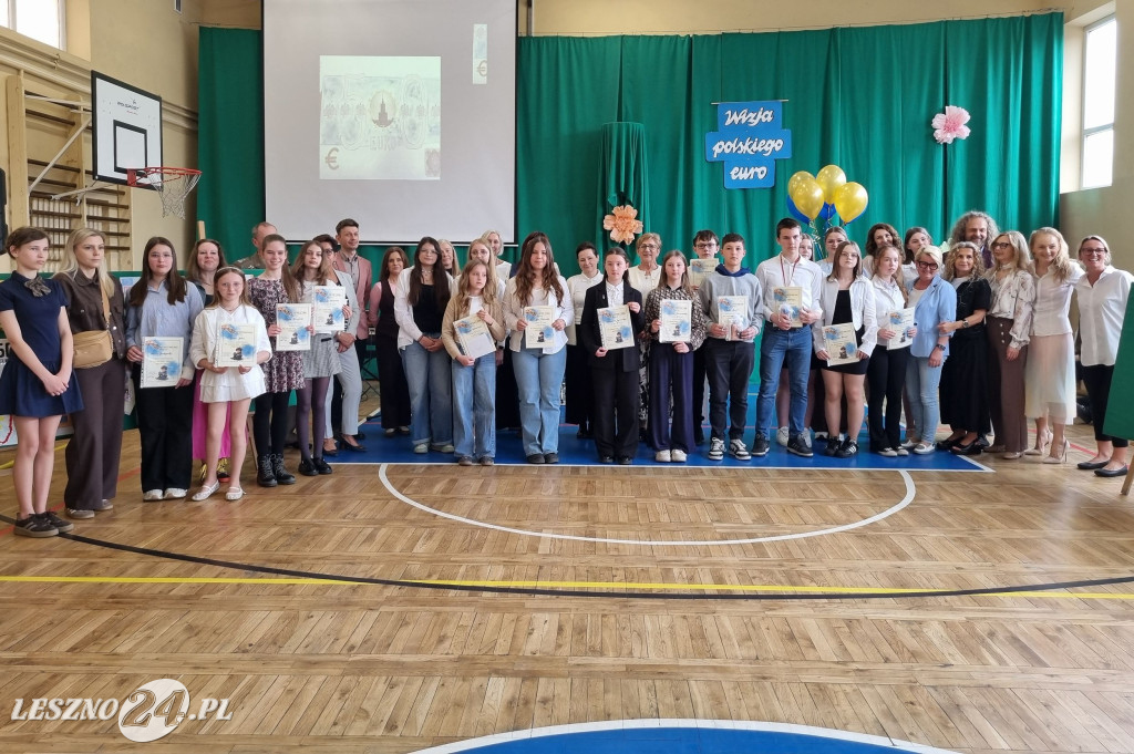 Konkurs w SP 7 Polskie euro