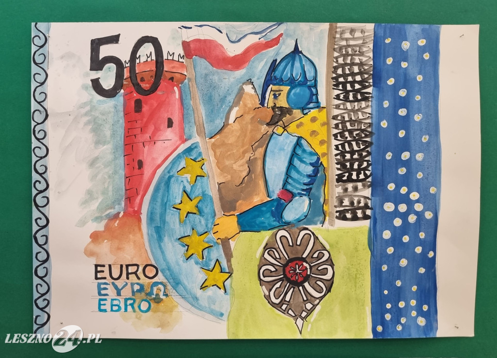 Konkurs w SP 7 Polskie euro