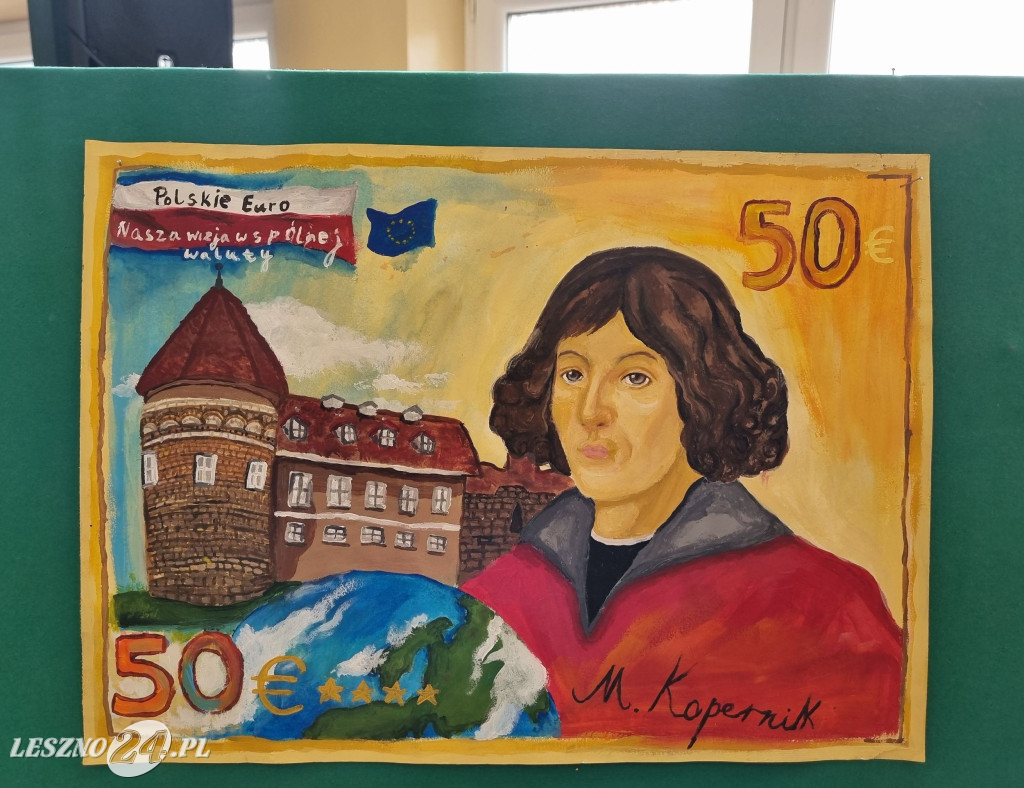 Konkurs w SP 7 Polskie euro