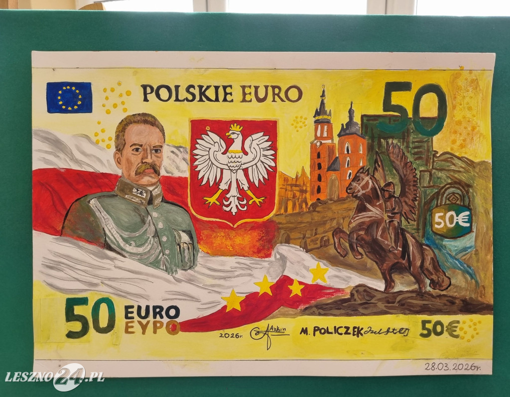 Konkurs w SP 7 Polskie euro