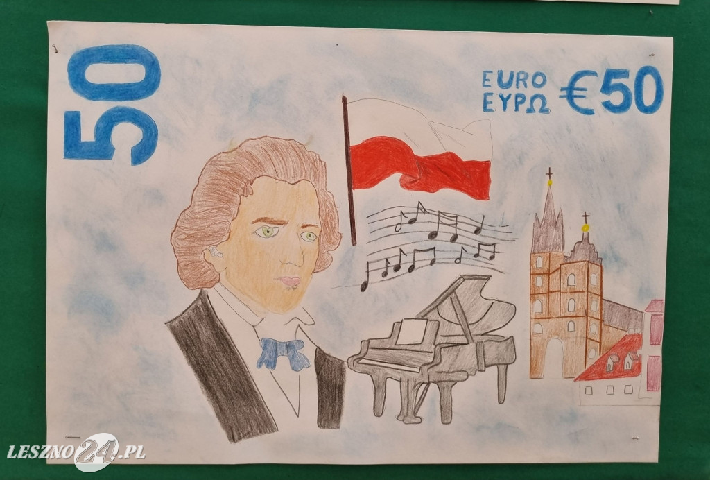 Konkurs w SP 7 Polskie euro