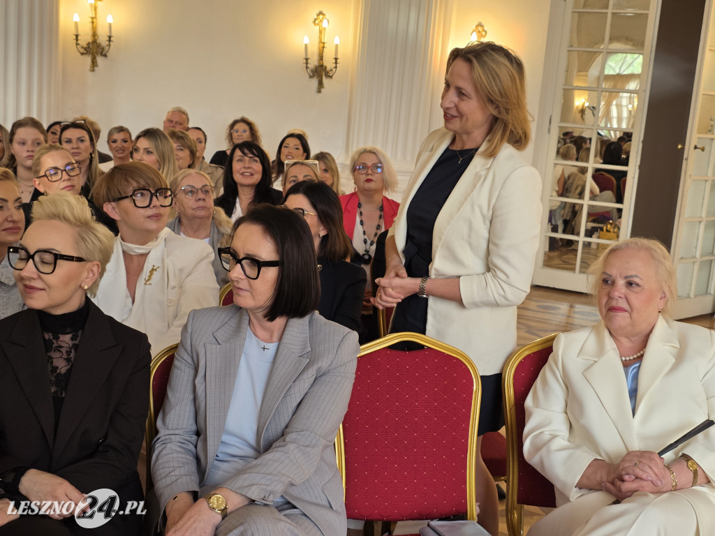 Jolanta Kwaśniewska w Rydzynie