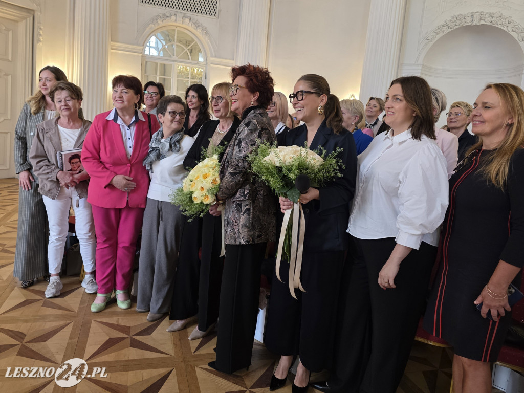 Jolanta Kwaśniewska w Rydzynie