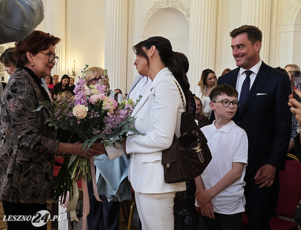 Jolanta Kwaśniewska w Rydzynie
