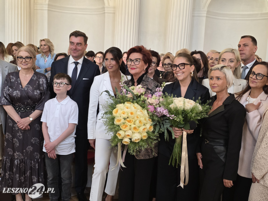 Jolanta Kwaśniewska w Rydzynie