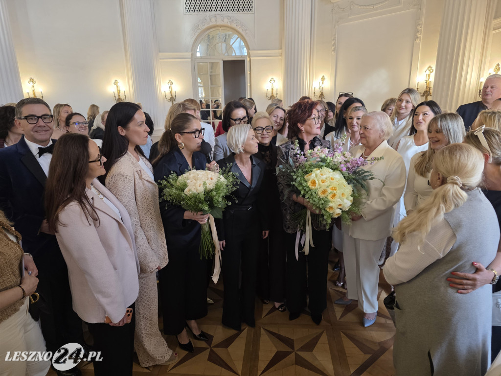 Jolanta Kwaśniewska w Rydzynie