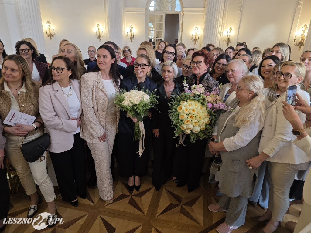 Jolanta Kwaśniewska w Rydzynie