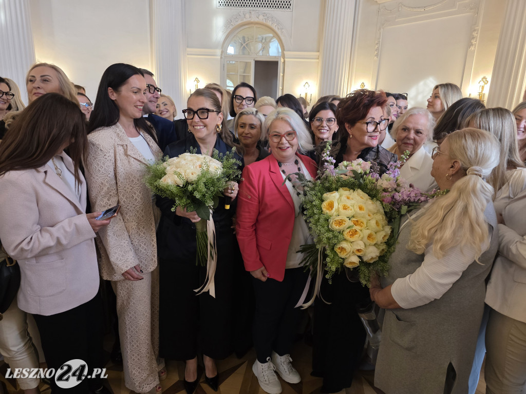 Jolanta Kwaśniewska w Rydzynie