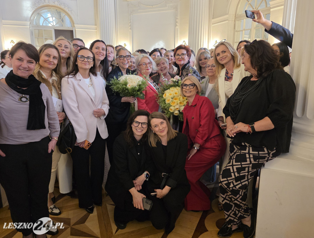 Jolanta Kwaśniewska w Rydzynie