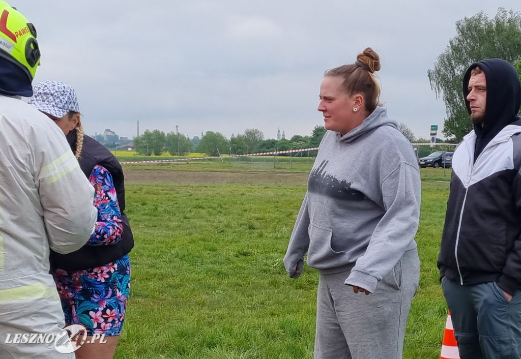 Ćwiczenia służb ratowniczych na Lotnisku Leszno