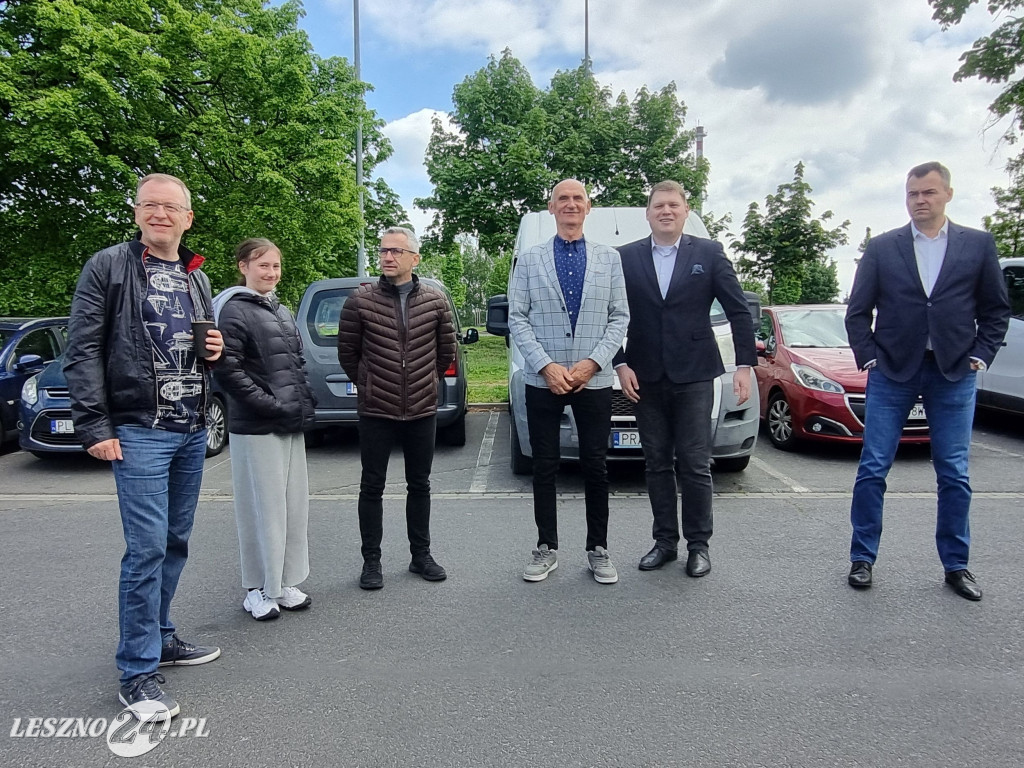 Wspólna Szafa przy Hali Trapez w Lesznie
