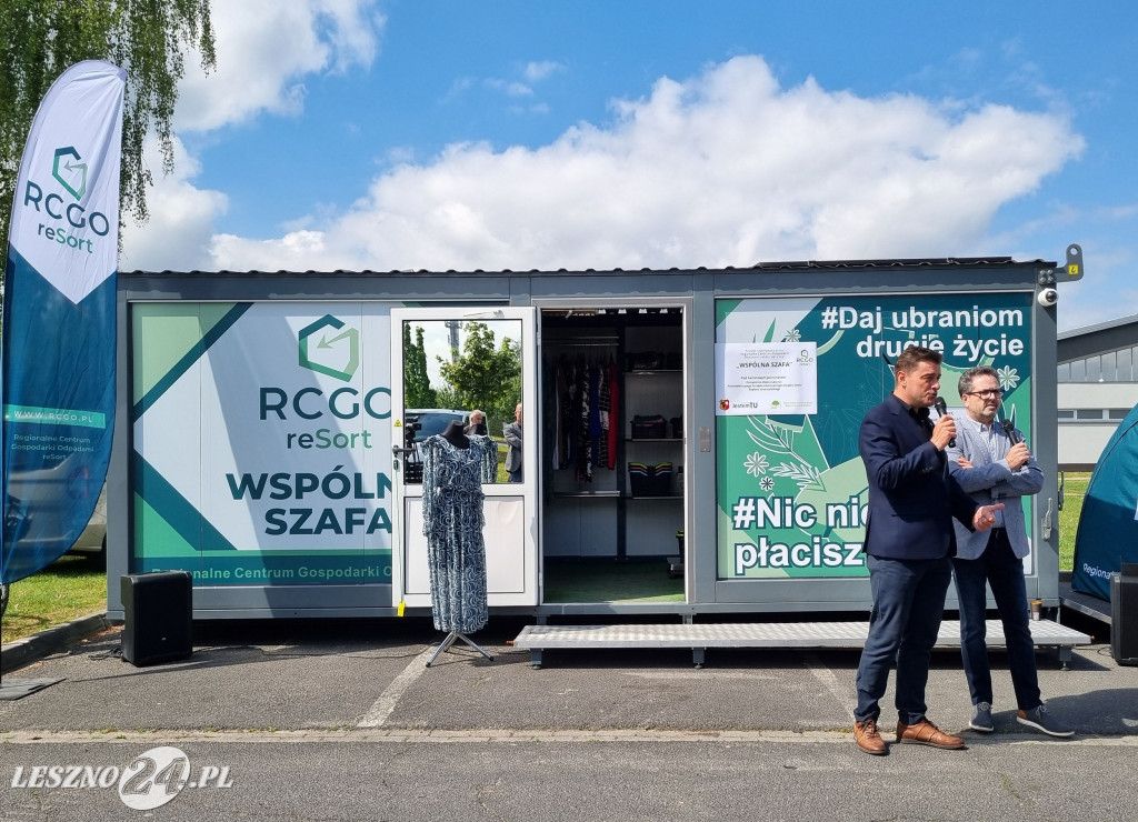 Wspólna Szafa przy Hali Trapez w Lesznie